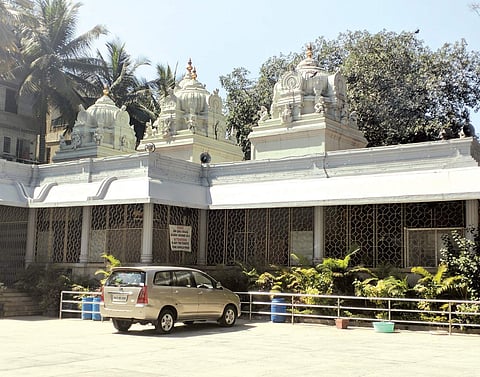 The temple is located in Koramangala and was built in 1979 by local MLA K R S Naidu | express