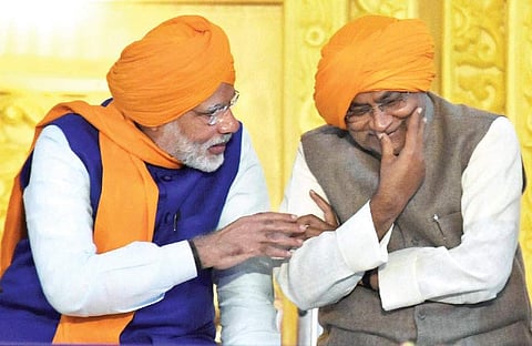 Narendra Modi and Nitish Kumar
