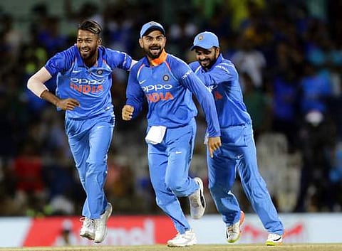 The Indian skipper heaped praises on the all rounded for his match winning performances in the India-Australia series. (File | AP)