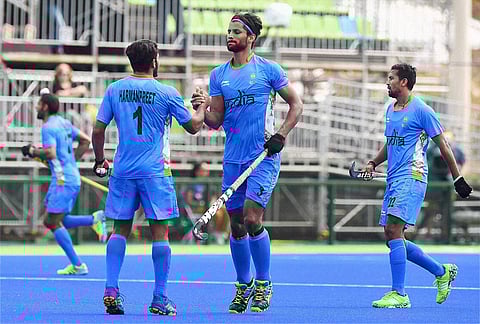 Indian Hockey Team (Photo Courtesy: Twitter)