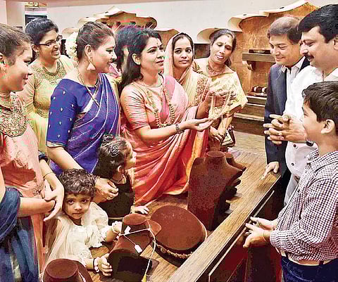 Visitors during the launch   P Jawahar