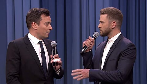 Justin Timberlake at the The Tonight Show Starring Jimmy Fallon | Youtube