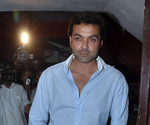 Bollywood actor Bobby Deol.