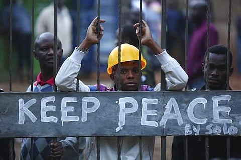 Kenya's government today banned protests in the centres of three major cities, including the capital Nairobi.