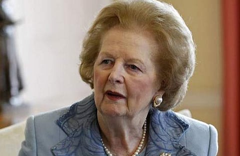 Margaret Thatcher was one of the most influential politicians of the 20th century. Also known as the 'Iron Lady,' Thatcher served as the Prime Minister of England from 1979 to 1990. (Photo | AP)