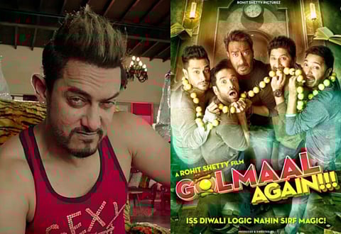 With ‘Secret Superstar’ and ‘Golmaal Again’ set to clash in cinema halls this Diwali, box office will witness a clash of content and commercial entertainment once again.