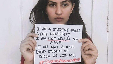 Gurmehar Kaur. (Facebook Photo)