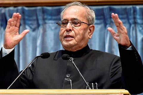 Former President Pranab Mukherjee (File | PTI)