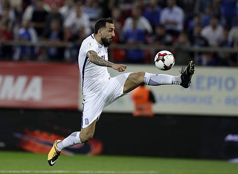 Marseille striker Kostas Mitroglou (Photo | Kostas Mitroglou Twitter)