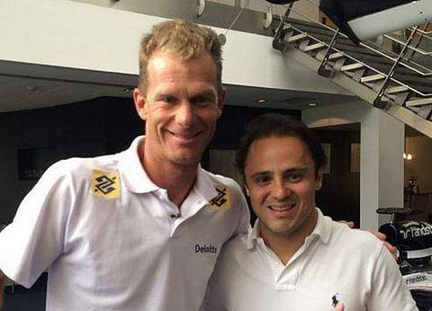 Robert Scheidt (L), Olympic gold medal-winning sailor (Photo | Robert Scheidt Twitter)