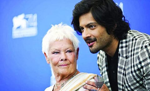 Ali Fazal, who is a bit baffled by the backlash, says he has formed an enduring friendship with iconic actress Judi Dench. (Photo | Associated Press)