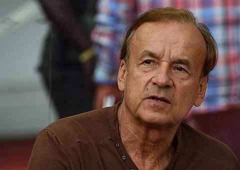 Nigeria's coach Gernot Rohr| AFP