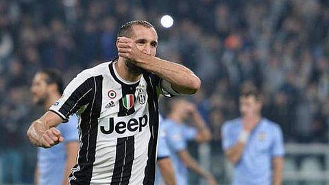 Juventus defender Giorgio Chiellini (File | AP)
