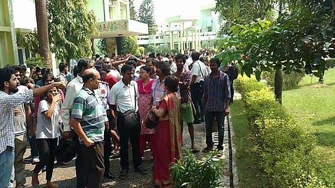 Initially, the institute, founded in 1995, had a common hostel, with separate portions designated for male and female students. (Photo |  SRFTI OutLoud)