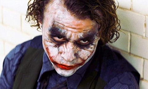 Bale noted that Ledger completely embraced Nolan’s vision for the film, which was a darker drama, instead of just comic book “caricatures”. (Photo | Warner Bros.)