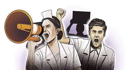 Nurses call out gender discrimination in absence of spousal transfer policy