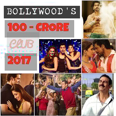 Now a days a Bollywood movie crossing 100 crores is a big deal. No matter what is the content of the film, when it crosses 100 crore   many filmgoers will watch it.  And this is why box office numbers have gained prominence these days.  The year 2017 is a