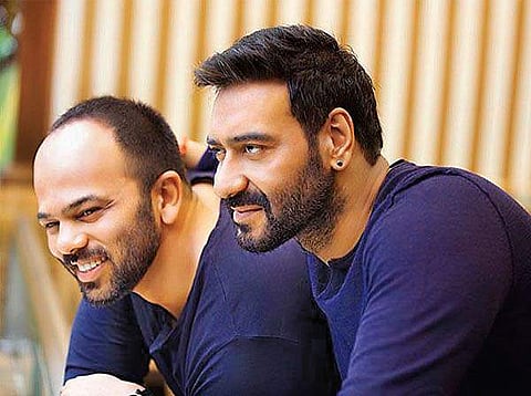 Rohit shetty and Ajay Devgn