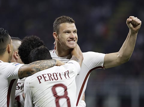 AS Roma forward Edin Dzeko | AP