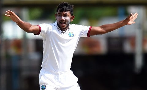 West Indies cricketer Devendra Bishoo (File | AP)