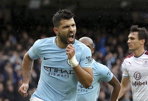 Manchester City striker Sergio Aguero | AP