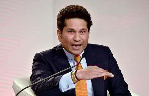 Former Indian cricketer and Rajya Sabha MP Sachin Tendulkar (File | PTI)