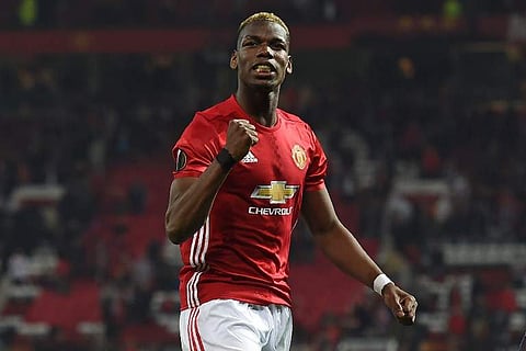 Manchester United midfielder Paul Pogba | AFP