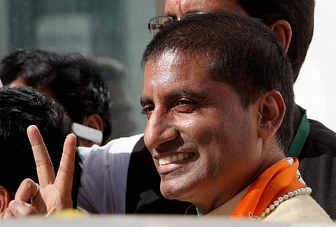 Raju Srivastav has requested the Mumbai Police to take a legal action as soon as possible against people using his pictures with offensive messages against the Bharatiya Janata Party (BJP) chief, Amit Shah and his son Jay. (File | PTI)