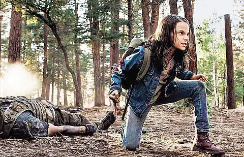 Dafne Keen in James Mangold's 'Logan'.