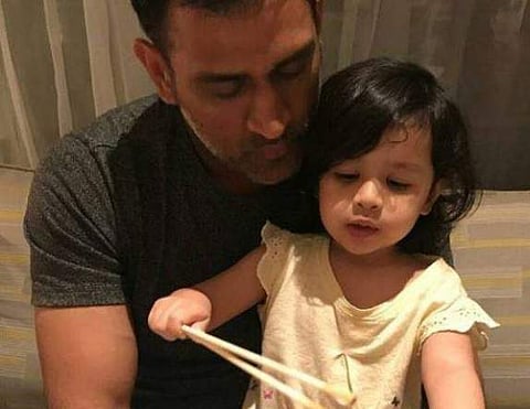 MS Dhoni's daughter Zivaa or Zivuu is the darling of social media. (Instagram | @zivasinghdhoni006)