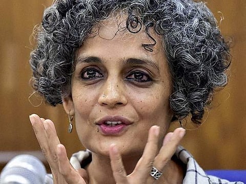 Arundhati Roy's 'The Ministry of Utmost Happiness', onsidered among the top competitors in the race, had failed to make the shortlist of six books for The Man Booker Prize (Fiction) 2017. (Photo | PTI)