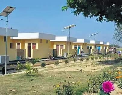 A village in Varanasi adopted under the Saansad Adarsh Gram Yojana.