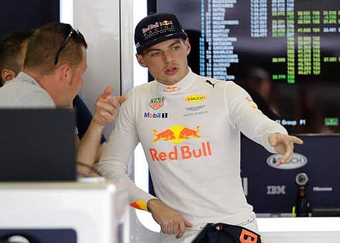 Red Bull driver Max Verstappen | AP