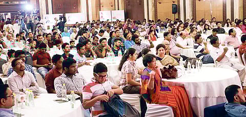 The concluding day of Odisha Literary Festival 2017 witnessed a packed house in Bhubaneswar on Sunday | Express