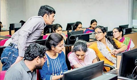 PG Students of UoH crack the hackathon with ease