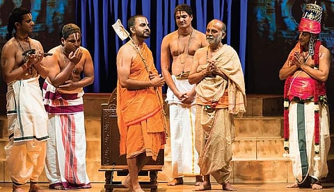 A still from the play