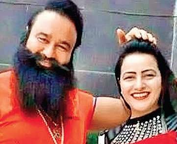 Dera Sacha Sauda chief Ram Rahim SIngh with Honeypreet Insan | Express