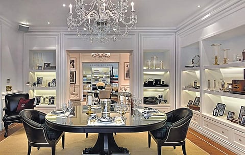 The furniture pieces embody a world of timeless design