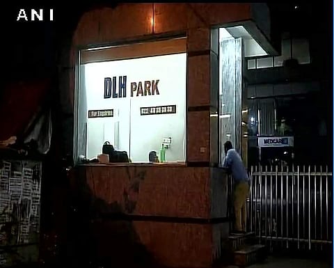 A picture of the Red Chiilies office premises in Goregaon. (Photo | ANI Twitter)
