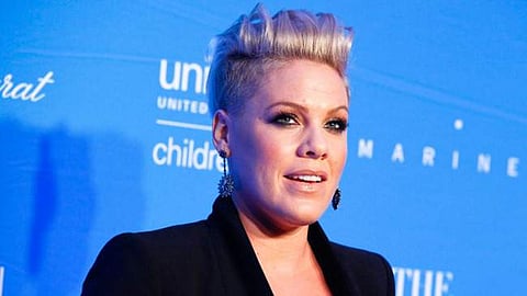 Pink, the 38-year-old singer is the latest star to speak up about Dr Luke. (Photo | Associated )