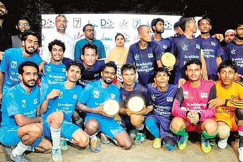 Rohingya Shine Star FC comprises of 18 players