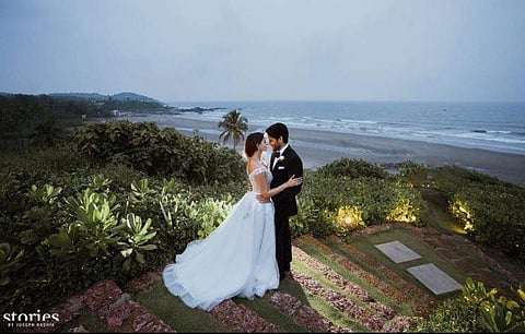 Wishing the couple a lifetime of happiness.  (Photo | Instagram @samantharuthprabhuoffl)​