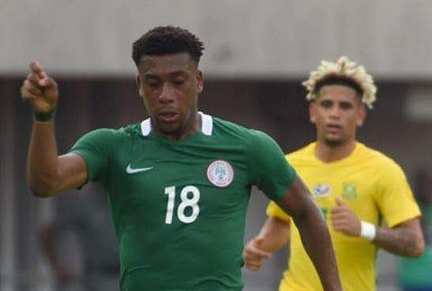 Nigeria striker Alex Iwobi | AFP