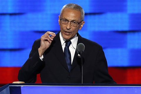 John Podesta, Clinton campaign chairman (Photo | AP)