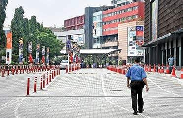 A view of Phoenix Marketcity at Velachery, where Jazz Cinemas is located. (Express Photo Service | Ashwin Prasath)