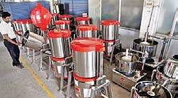 A wet grinder factory in Coimbatore | A RAJA CHIDAMBARAM