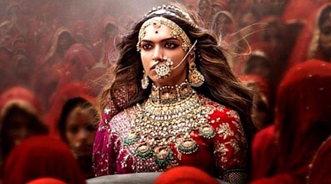 Deepika Padukone in the latest Padmavati poster. (Twitter Photo)