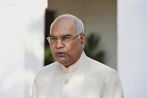 President Ram Nath Kovind  (File | PTI)