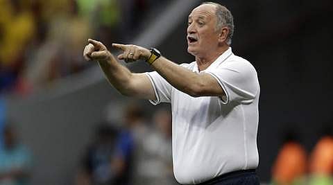 Outgoing Guangzhou Evergrande coach Luiz Felipe Scolari (File | AP)