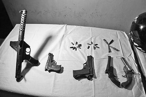 Nine inter-State dacoits held, arms seized in Keonjhar